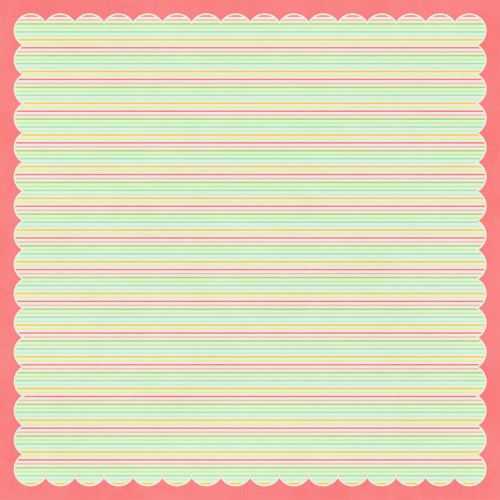 We R Memory Keepers - Simply Spring - Double Sided Patterned Paper - Rainbow
